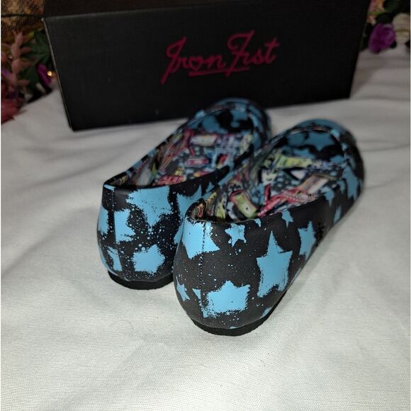 NIB Iron Fist Rayplay Peep Toe Flat - Picture 9 of 12